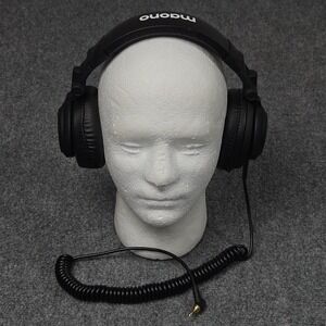 Maono AU-MH601 Studio Headphones Black Wired Monitor Audio Gear